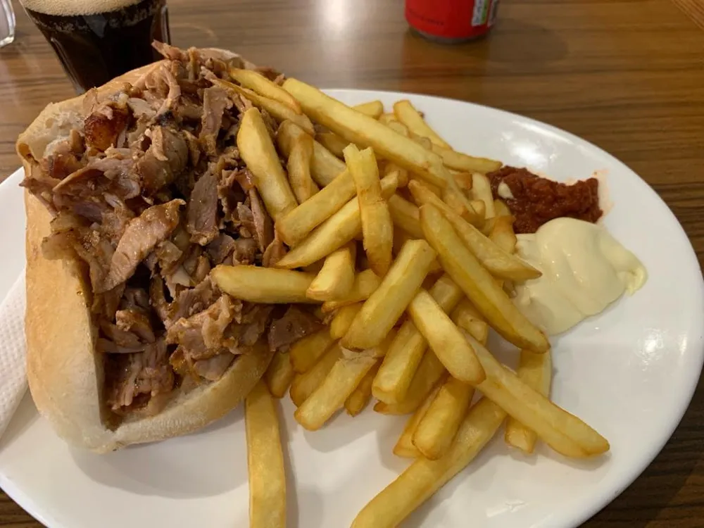 Kebab Pain Harissa Mayonnaise Frite Harissa Mayo